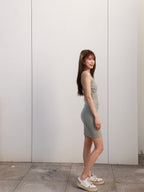 (ashchic made) H Shape Mini Dress