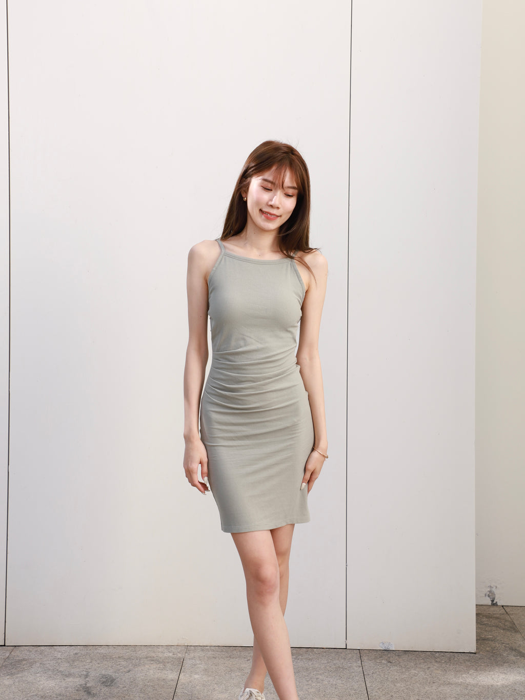 (ashchic made) H Shape Mini Dress