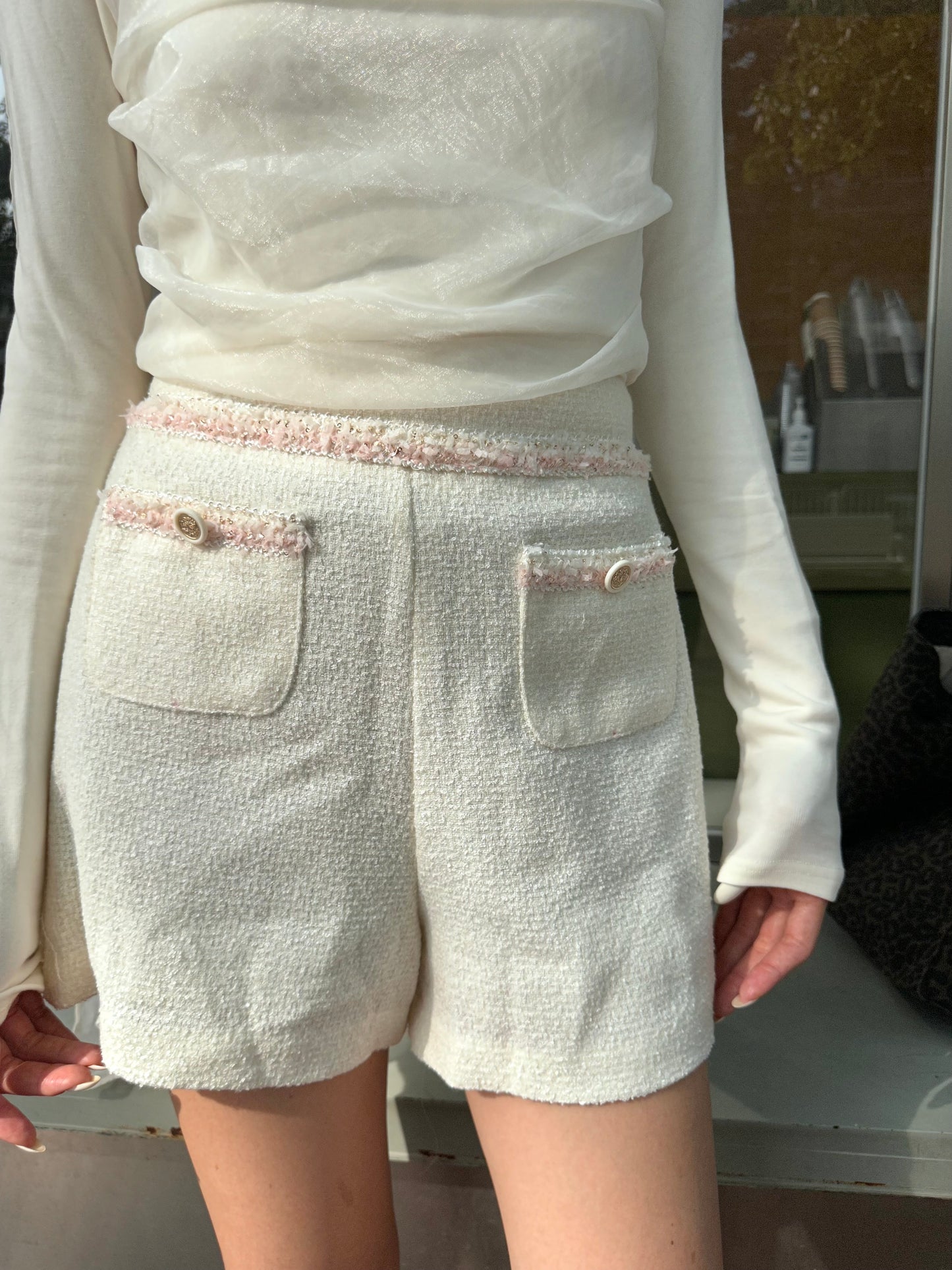 Tweed Mix Shorts