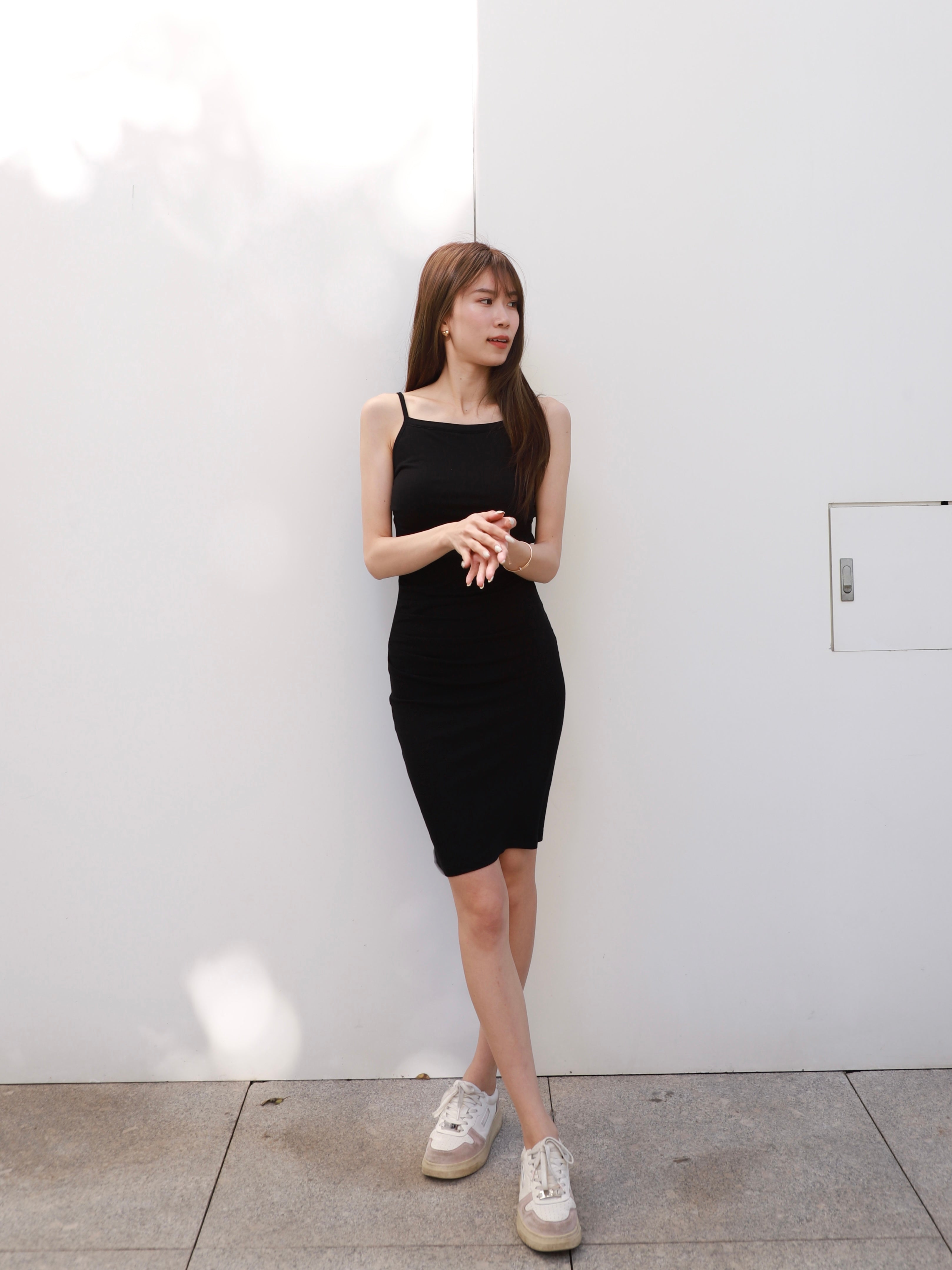 (ashchic made) H Shape Mini Dress