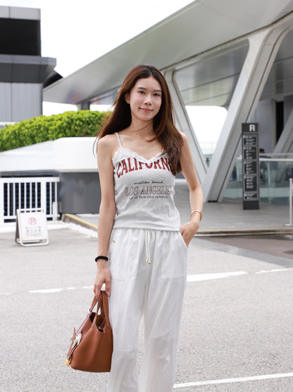 California Lace Tank Top
