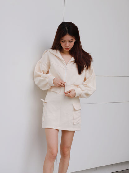 Cargo Jacket & Skirt Set