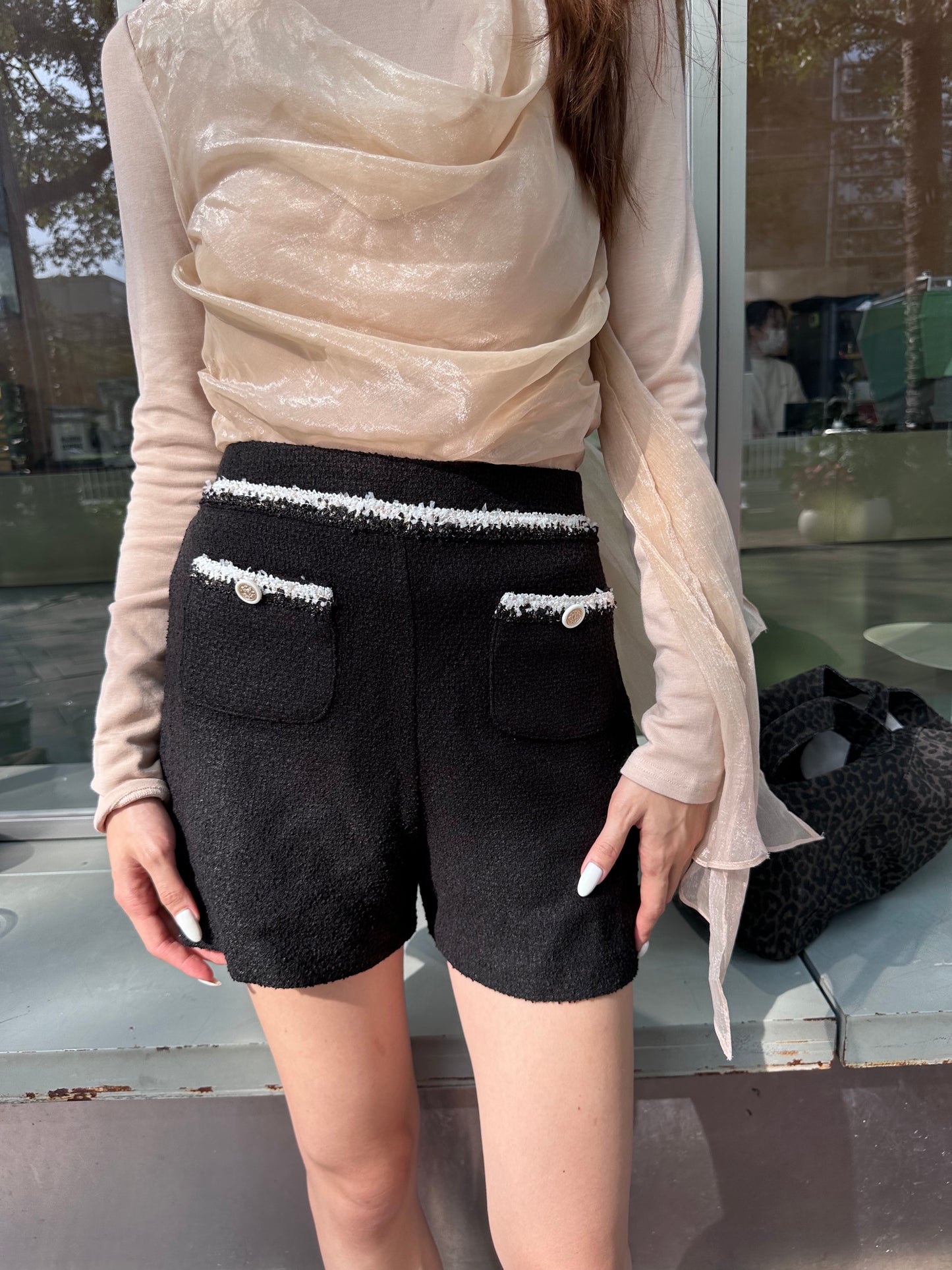 Tweed Mix Shorts