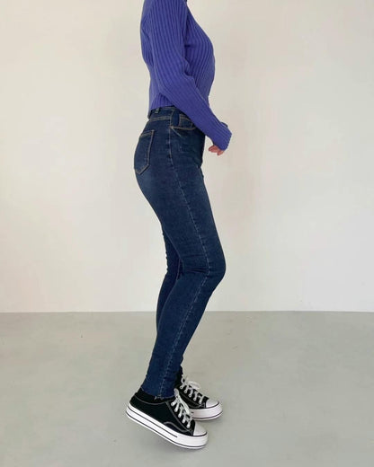 High Waisted Skinny Jeans