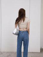 Hole & Tied T Shirt
