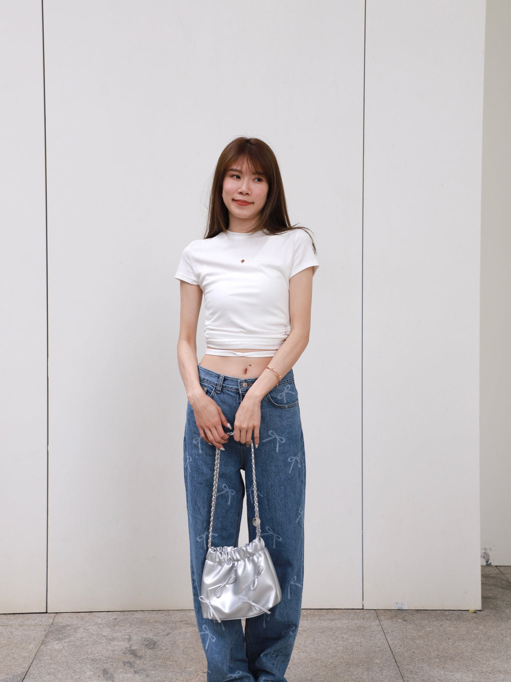 Hole & Tied T Shirt