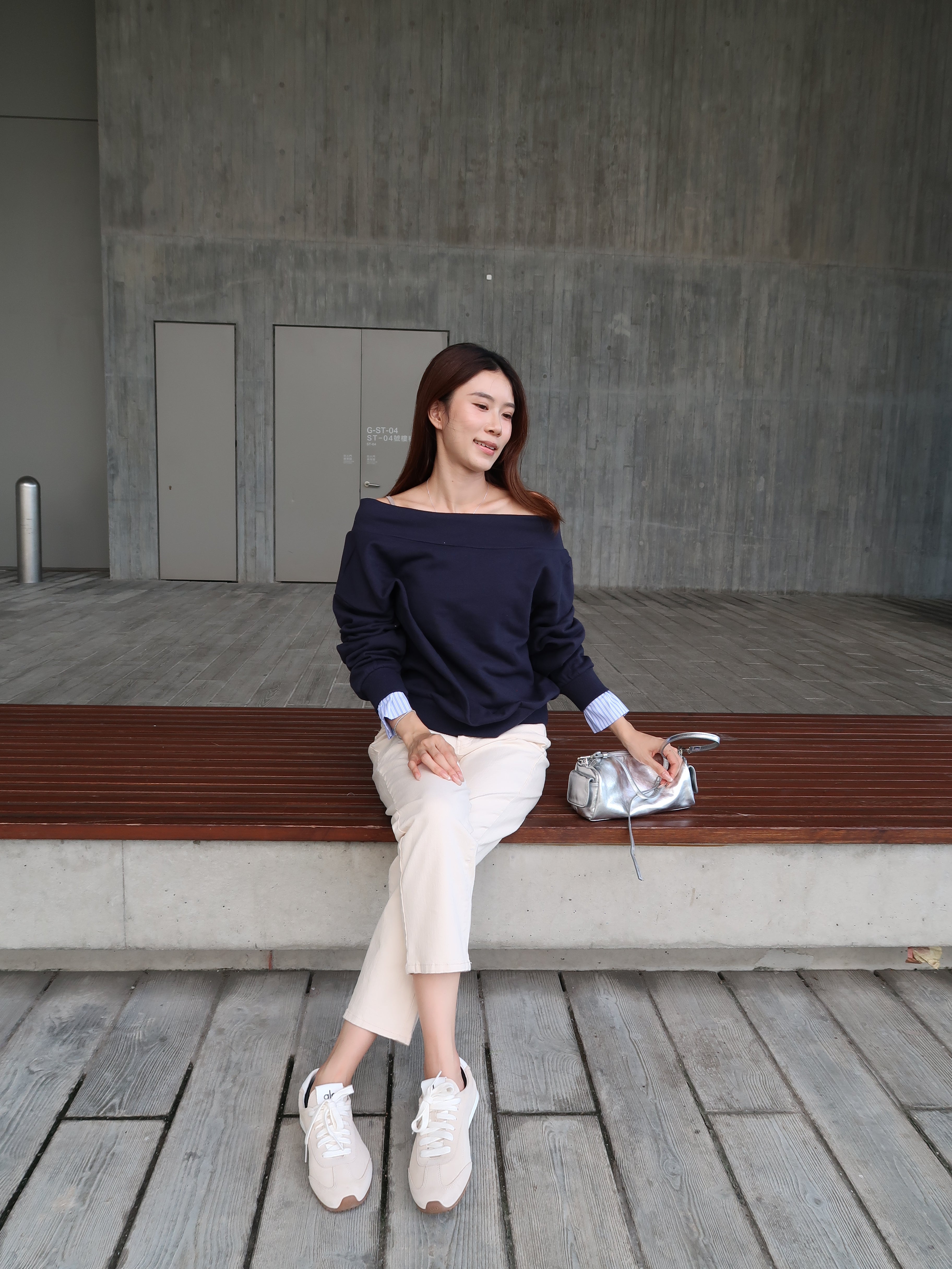 Mix Shirt Sleeves Sweater