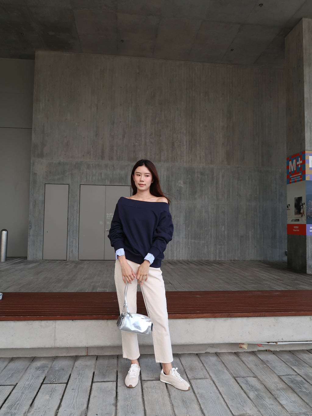 Mix Shirt Sleeves Sweater