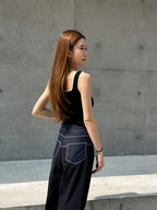 Outlined Flexible Tank Top