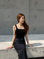 Outlined Flexible Tank Top