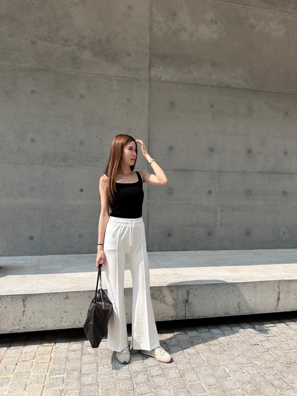 Cotton Flexible Pants Summer