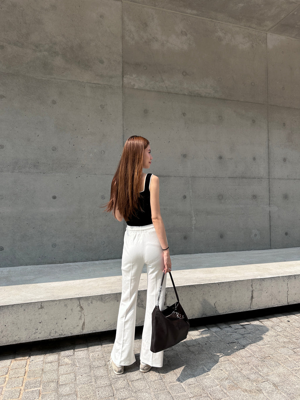 Cotton Flexible Pants Summer