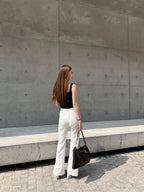 Cotton Flexible Pants Summer