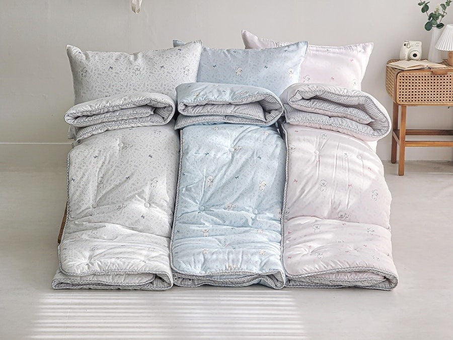 韓國天絲棉被比熊狗狗（一年四季）