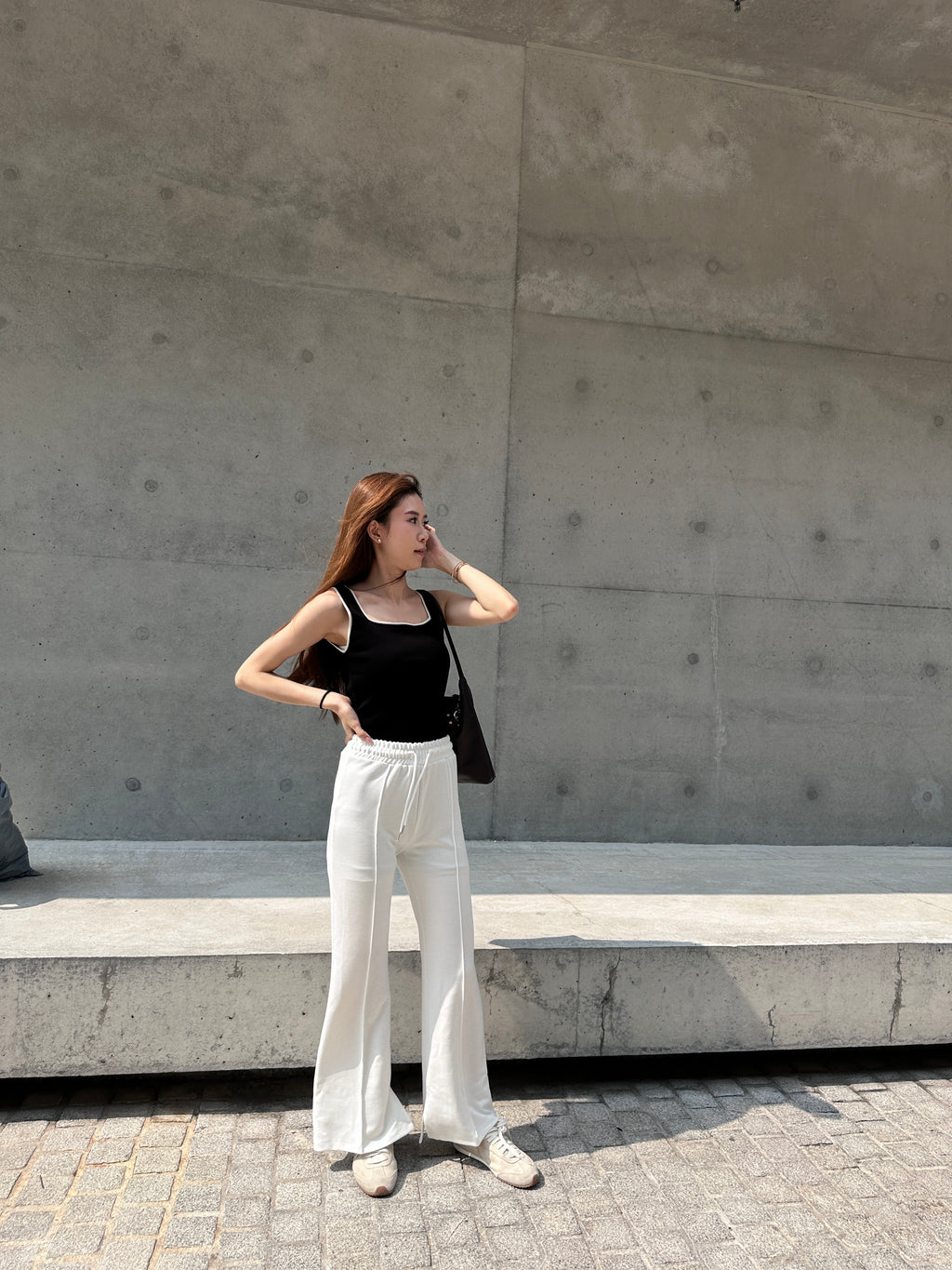 Cotton Flexible Pants Summer