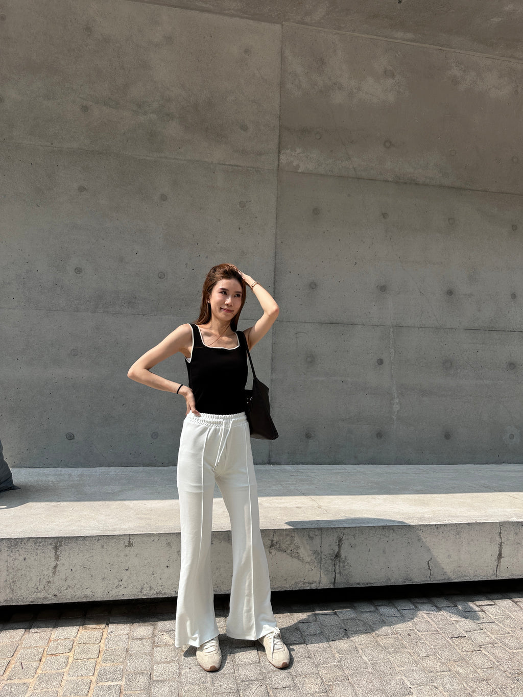 Cotton Flexible Pants Summer