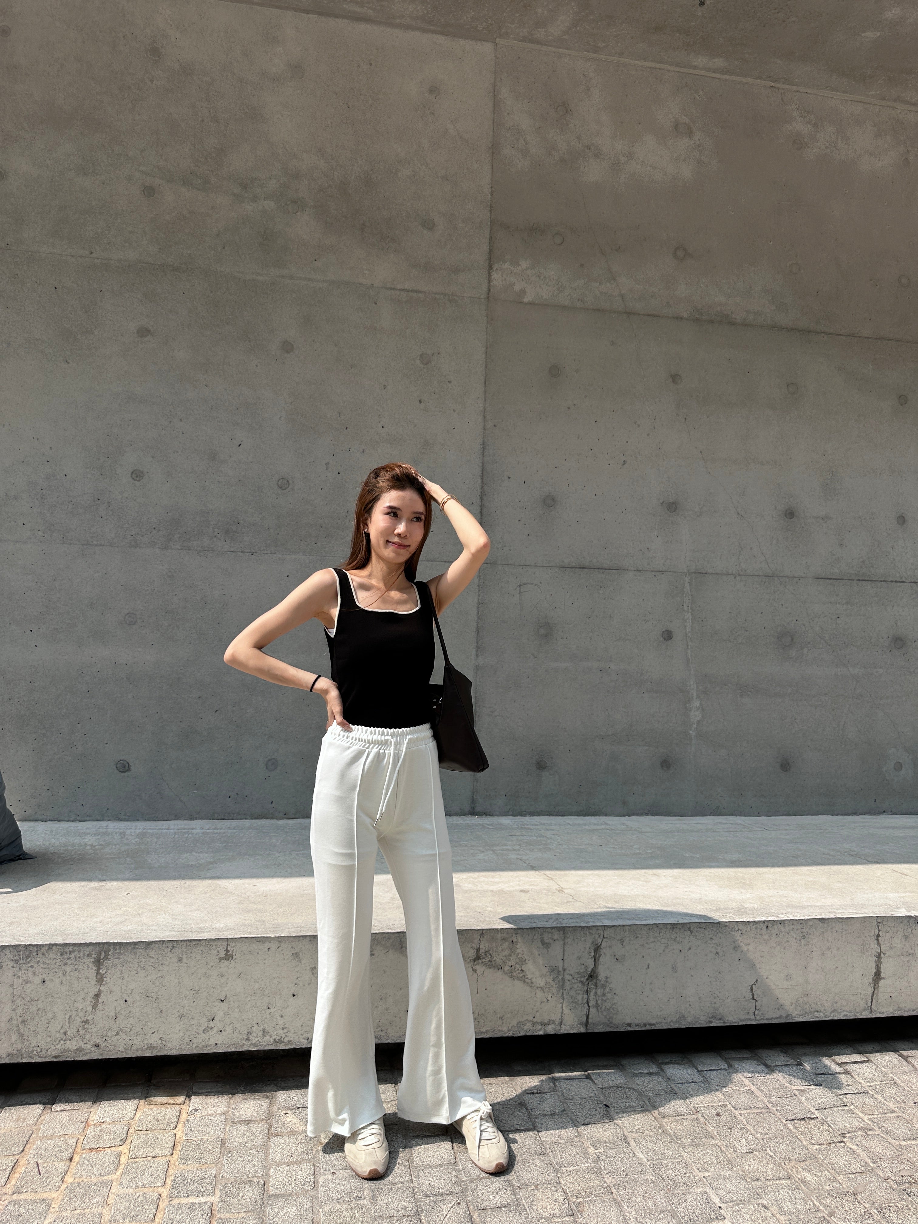 Cotton Flexible Pants Summer
