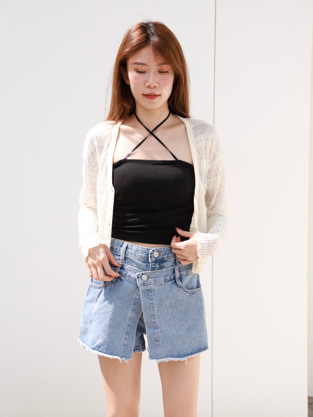 Whole Lace Thin Cardigan