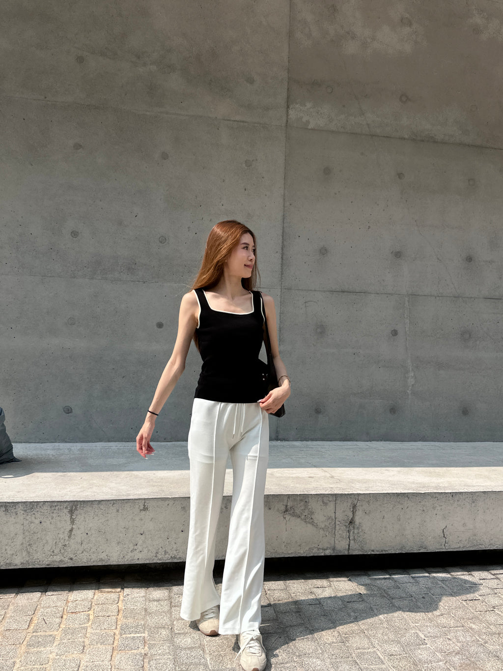 Cotton Flexible Pants Summer