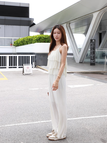 Lace Tube Top & Pants Set