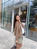 Cashmere Hooded Jacket