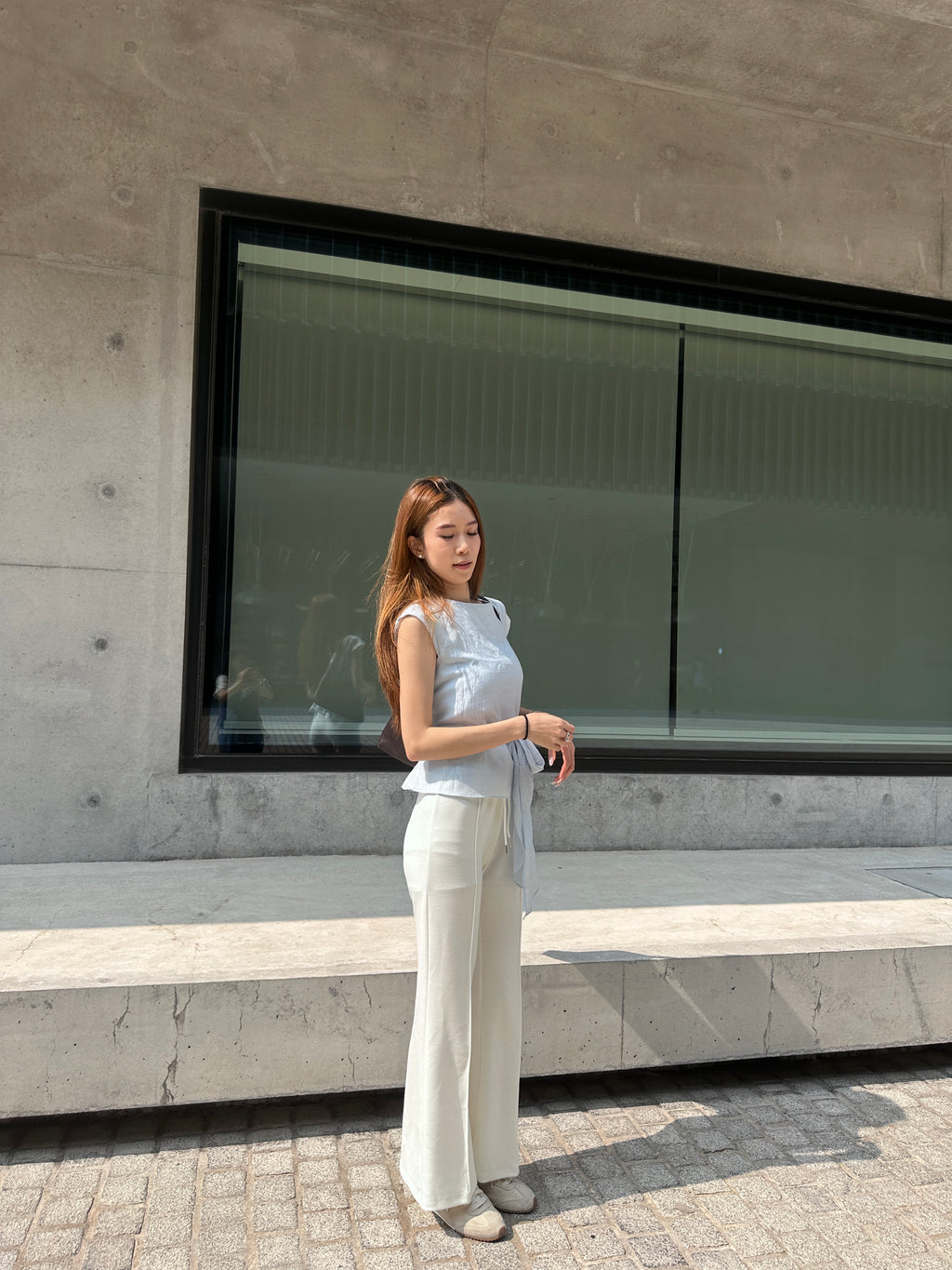 Cotton Flexible Pants Summer