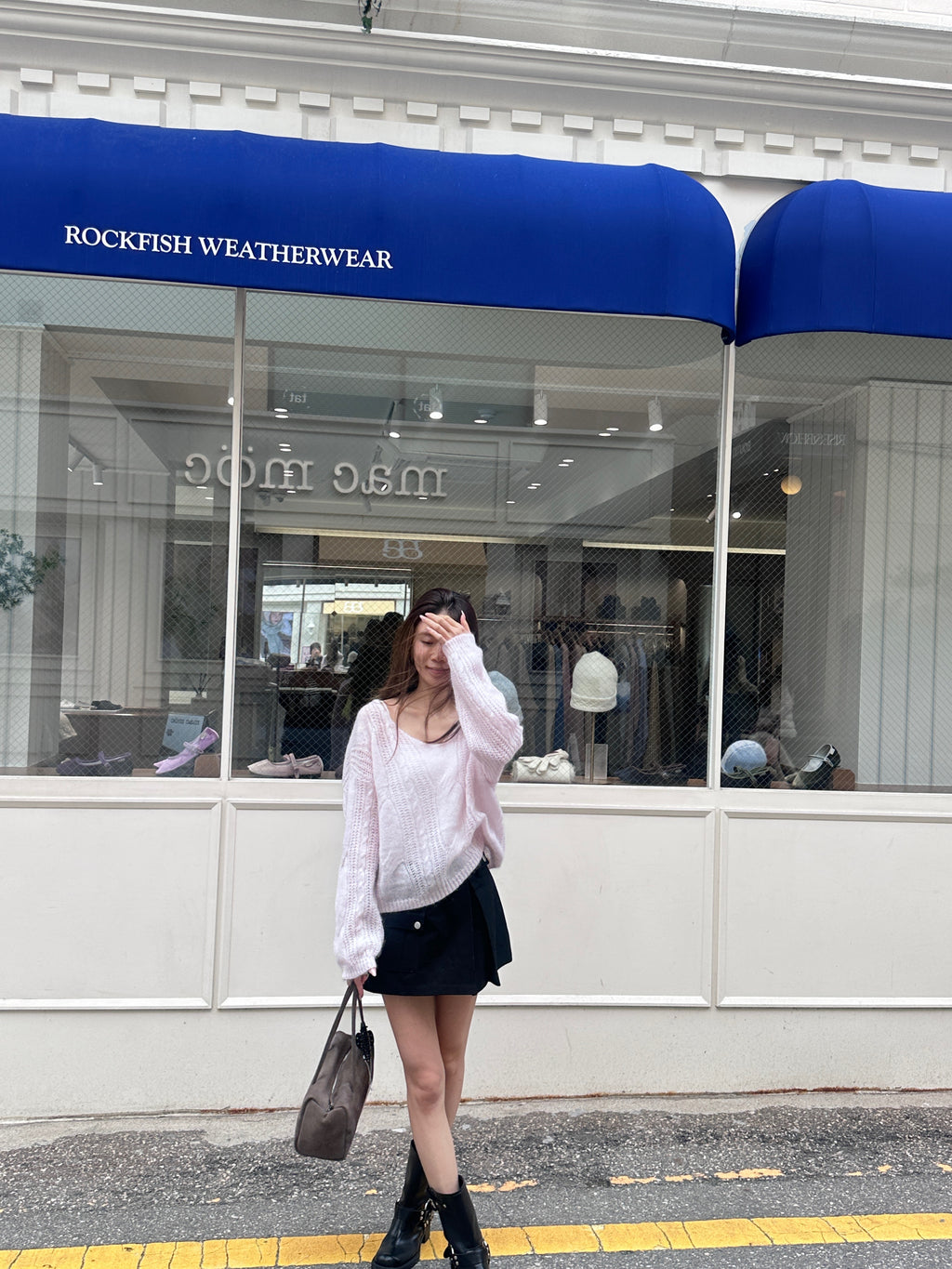 Mohair Knitted Soft Sweater