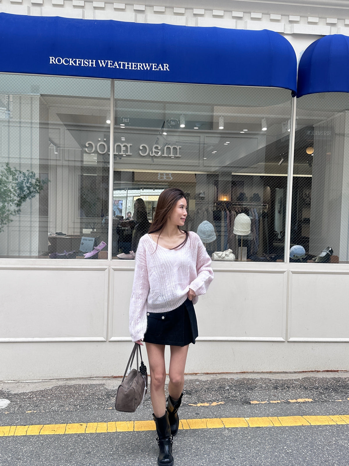 Mohair Knitted Soft Sweater