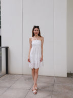 Chamomile Tied Shoulder Maxi Dress