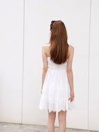 Chamomile Tied Shoulder Maxi Dress