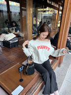 Fluffy Long Sleeves Sweater