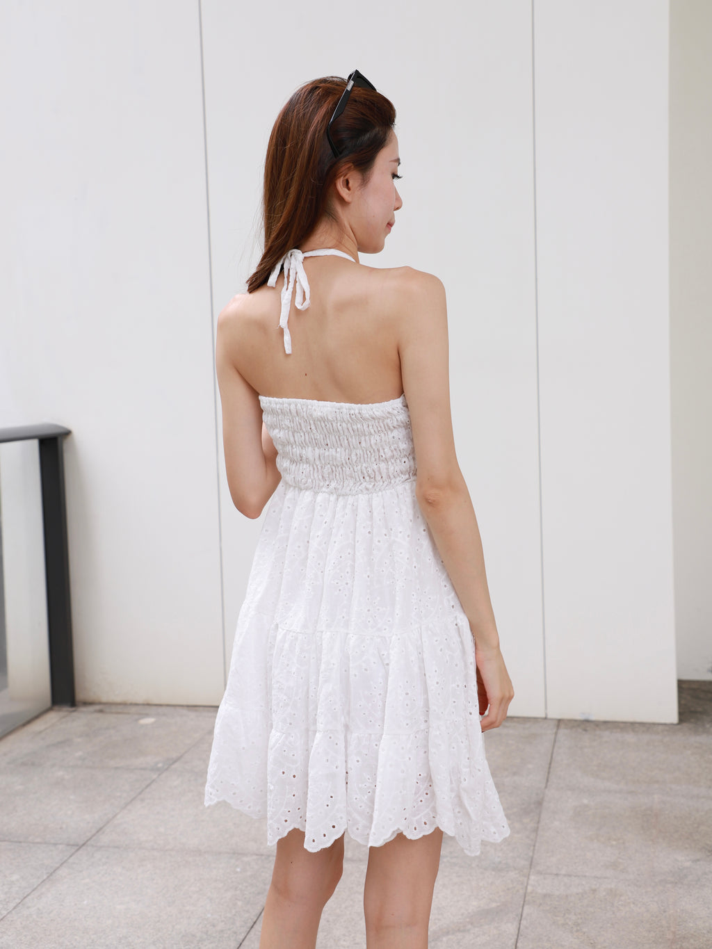 Chamomile Tied Shoulder Maxi Dress