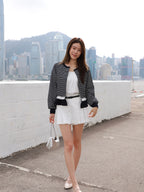 Striped Ruffles Cardigan