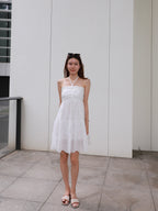 Chamomile Tied Shoulder Maxi Dress