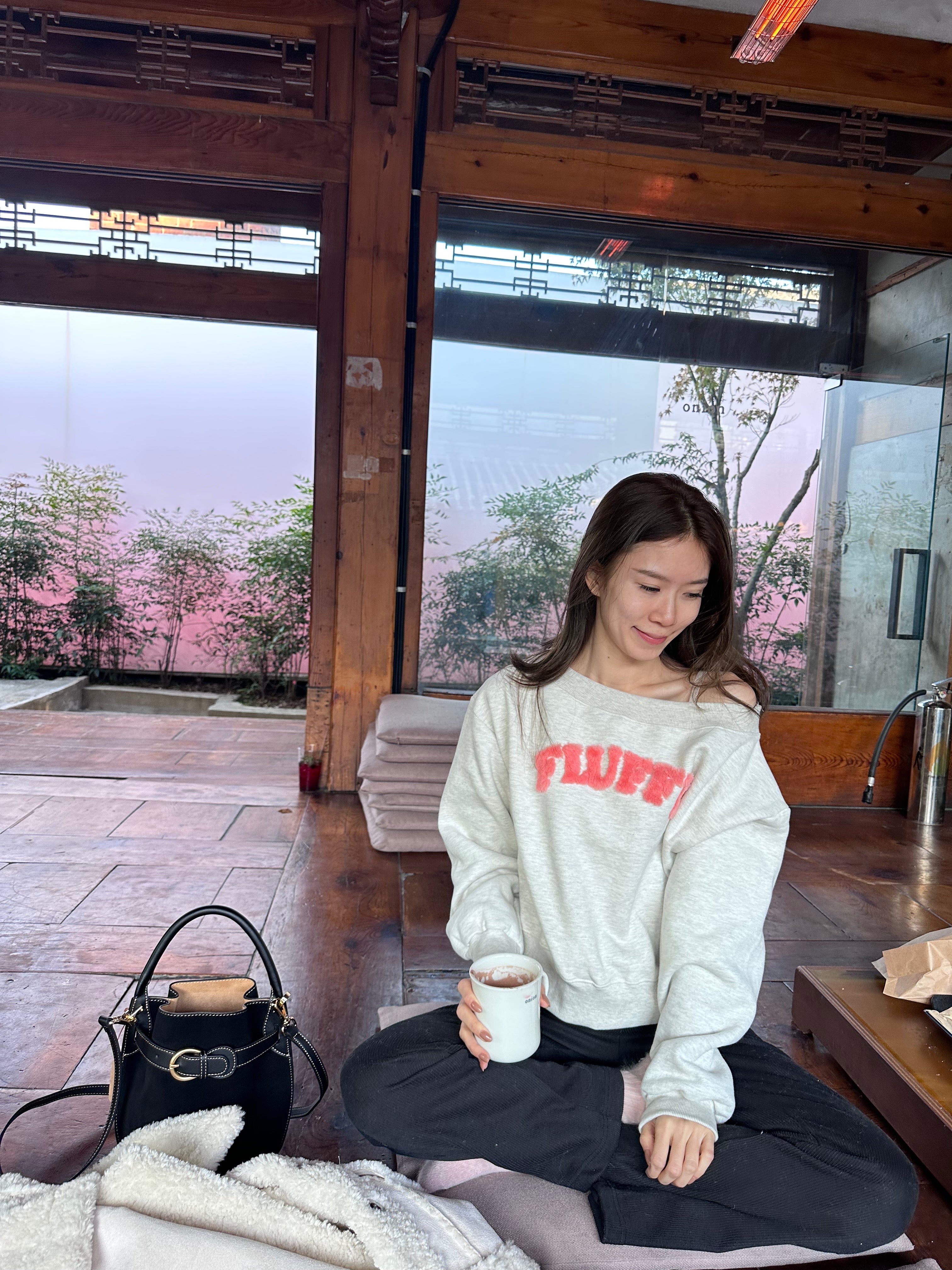 Fluffy Long Sleeves Sweater