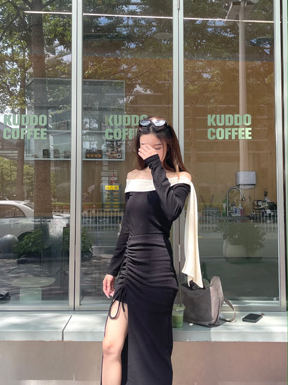Flexible Slit Maxi Skirt