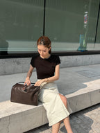 Dotted Cotton T Top