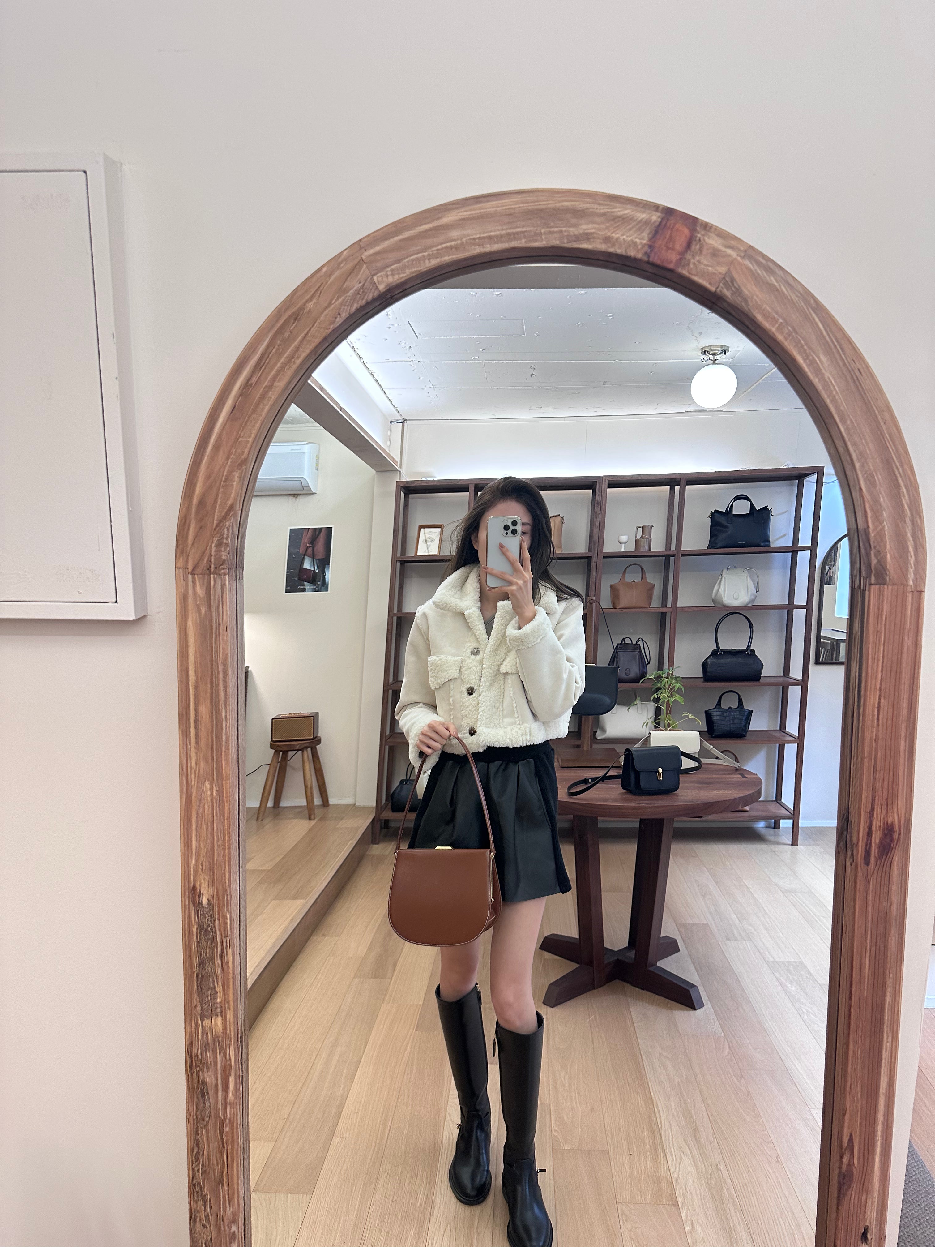 Chain Knee High Boots