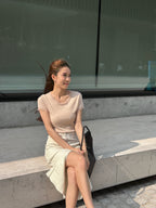 Lace Basic Cotton T Top