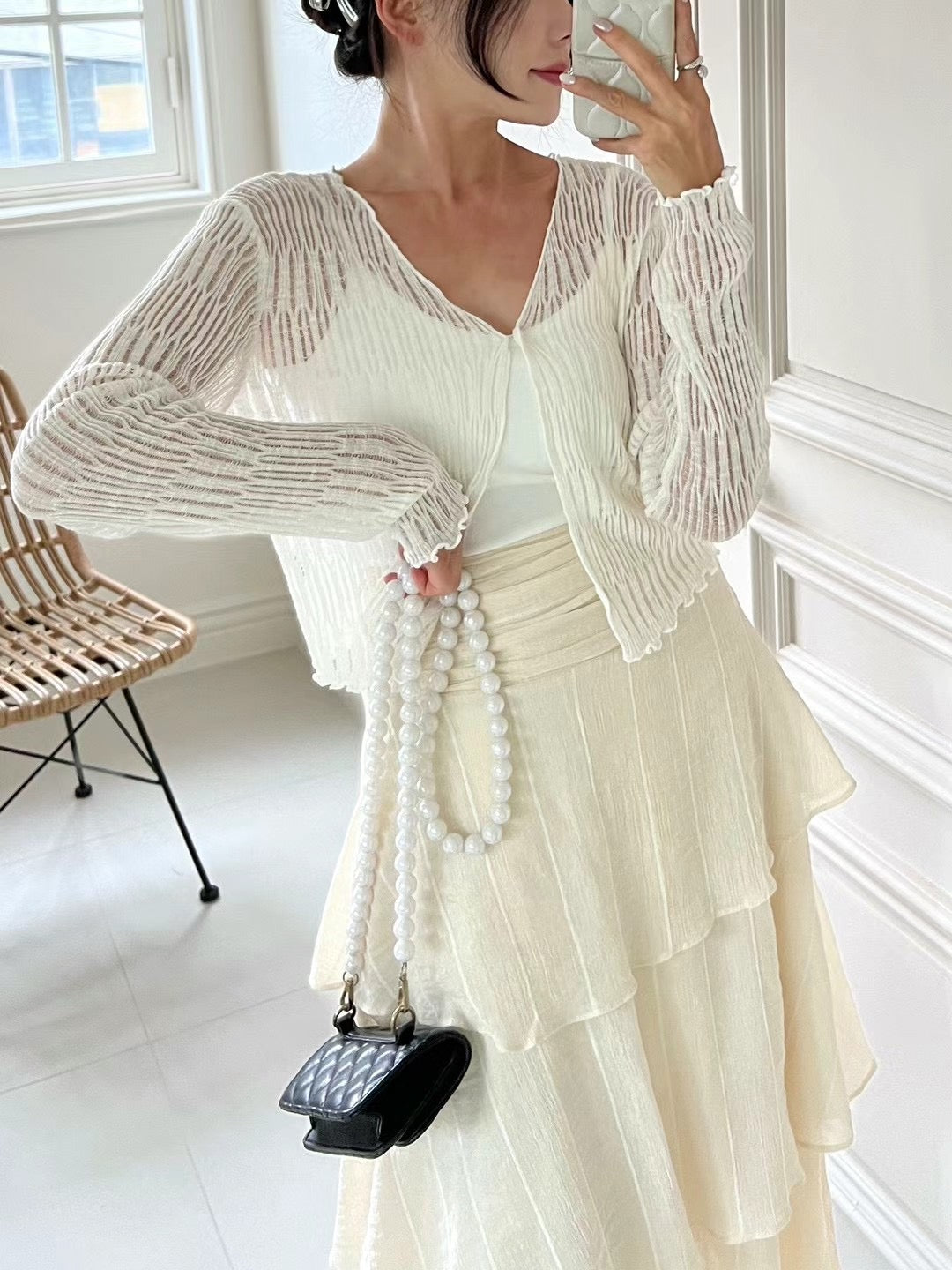 Whole Lace Cardigan