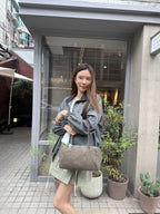 Velvet Big Rectangle Bag