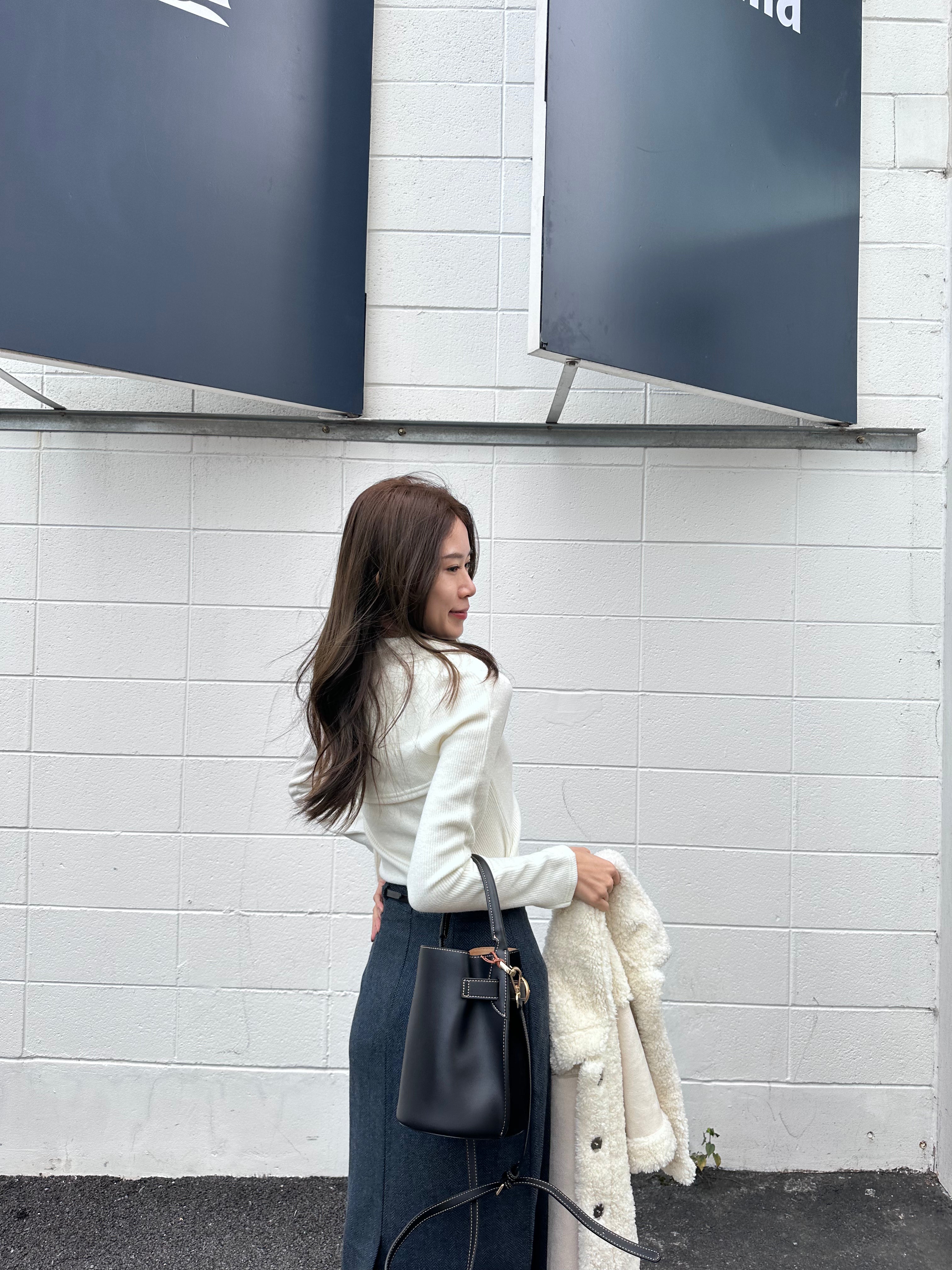 Cropped Off Shoulder with Cardigan Set