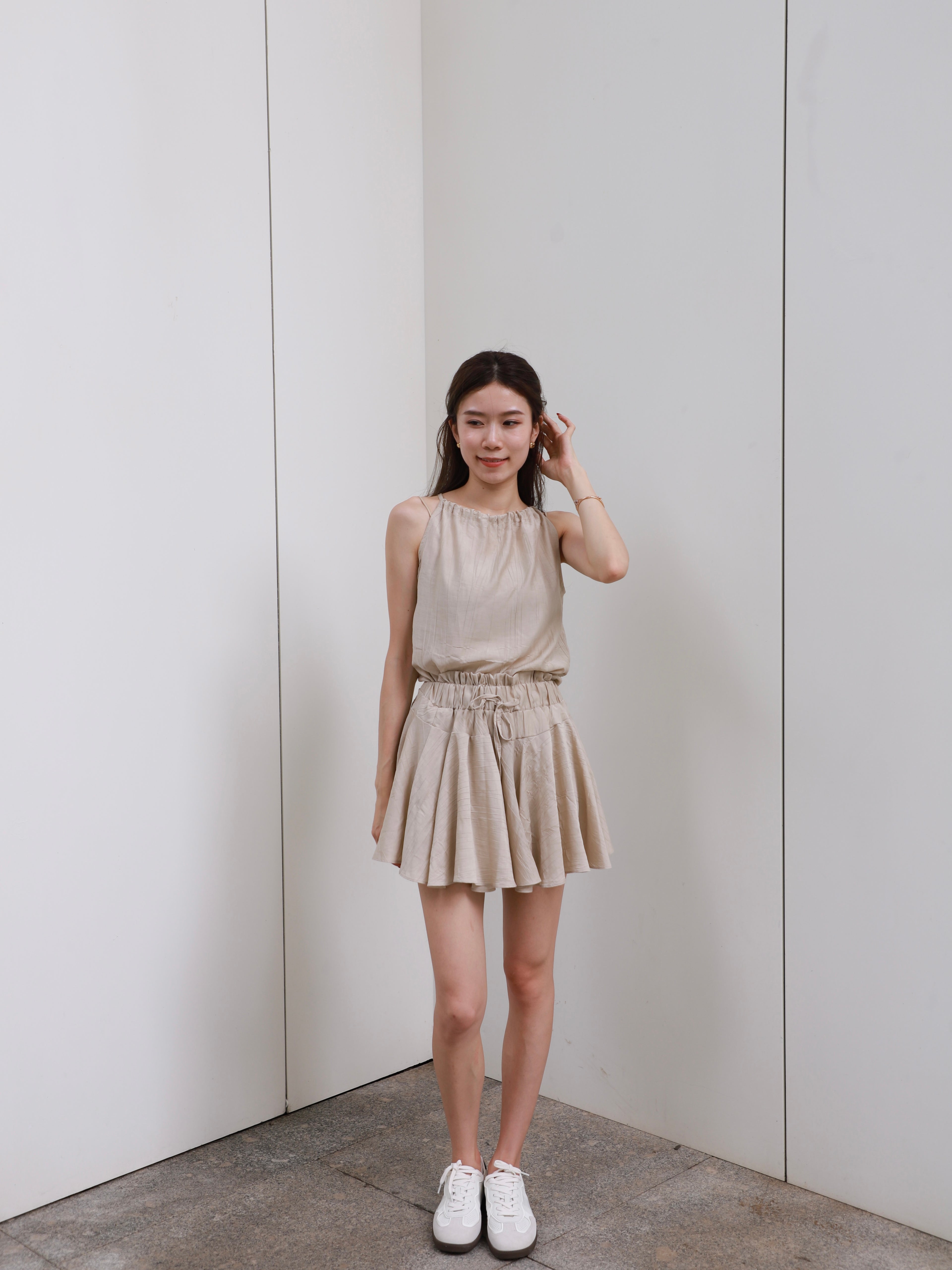 Linen GAGA Tank & Short Set