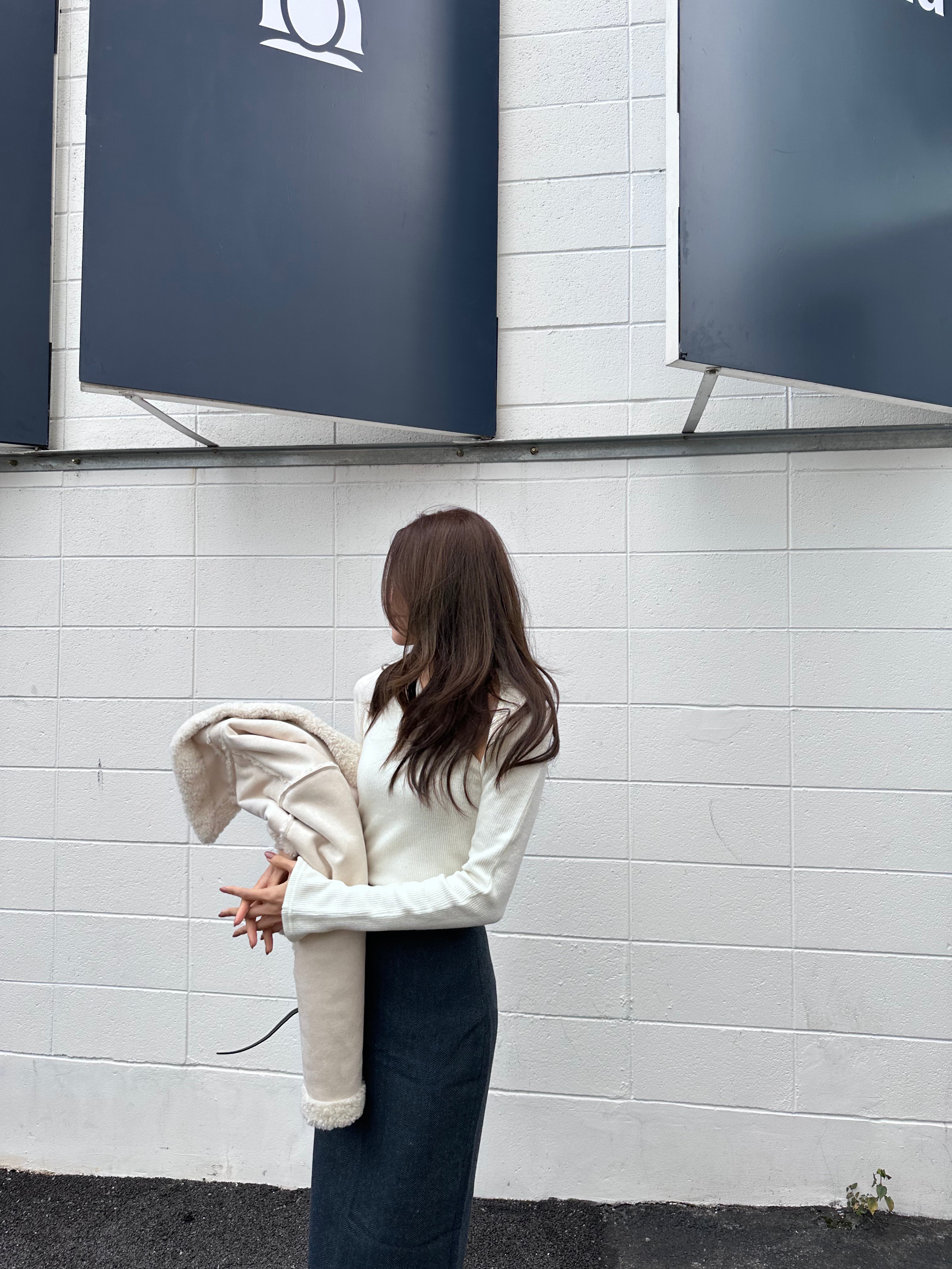 Cropped Off Shoulder with Cardigan Set