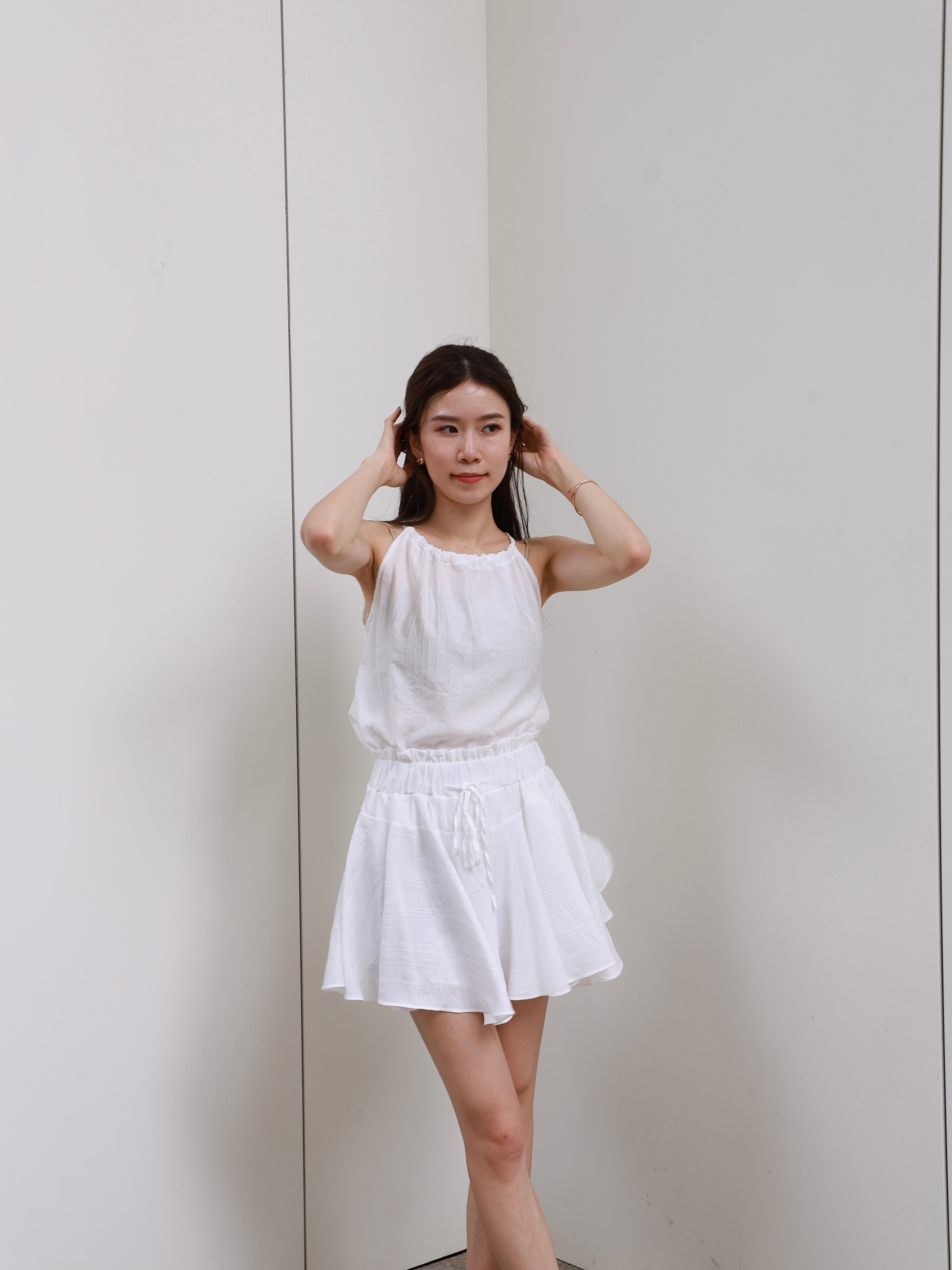 Linen GAGA Tank & Short Set