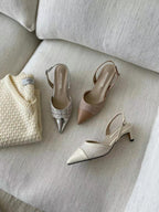 Tweed High Heels