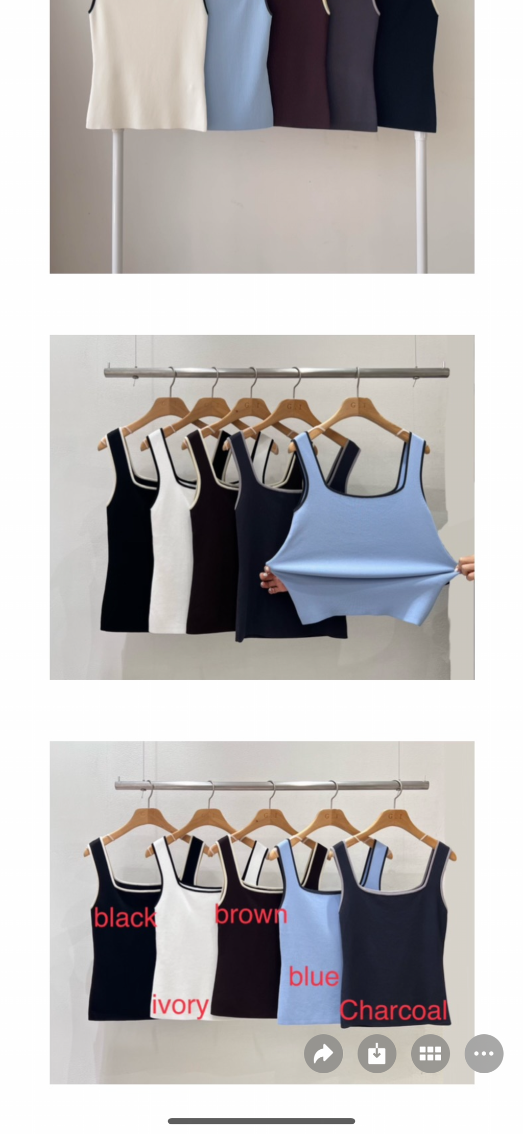 Outlined Flexible Tank Top