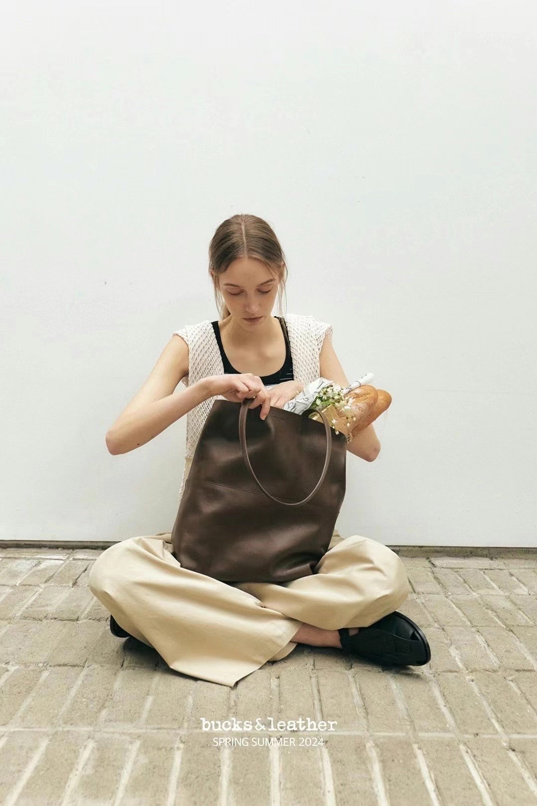 Big Office Leather Bag