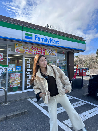 Fluffy Knitted Jacket