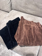 Velvet Long Causal Pants